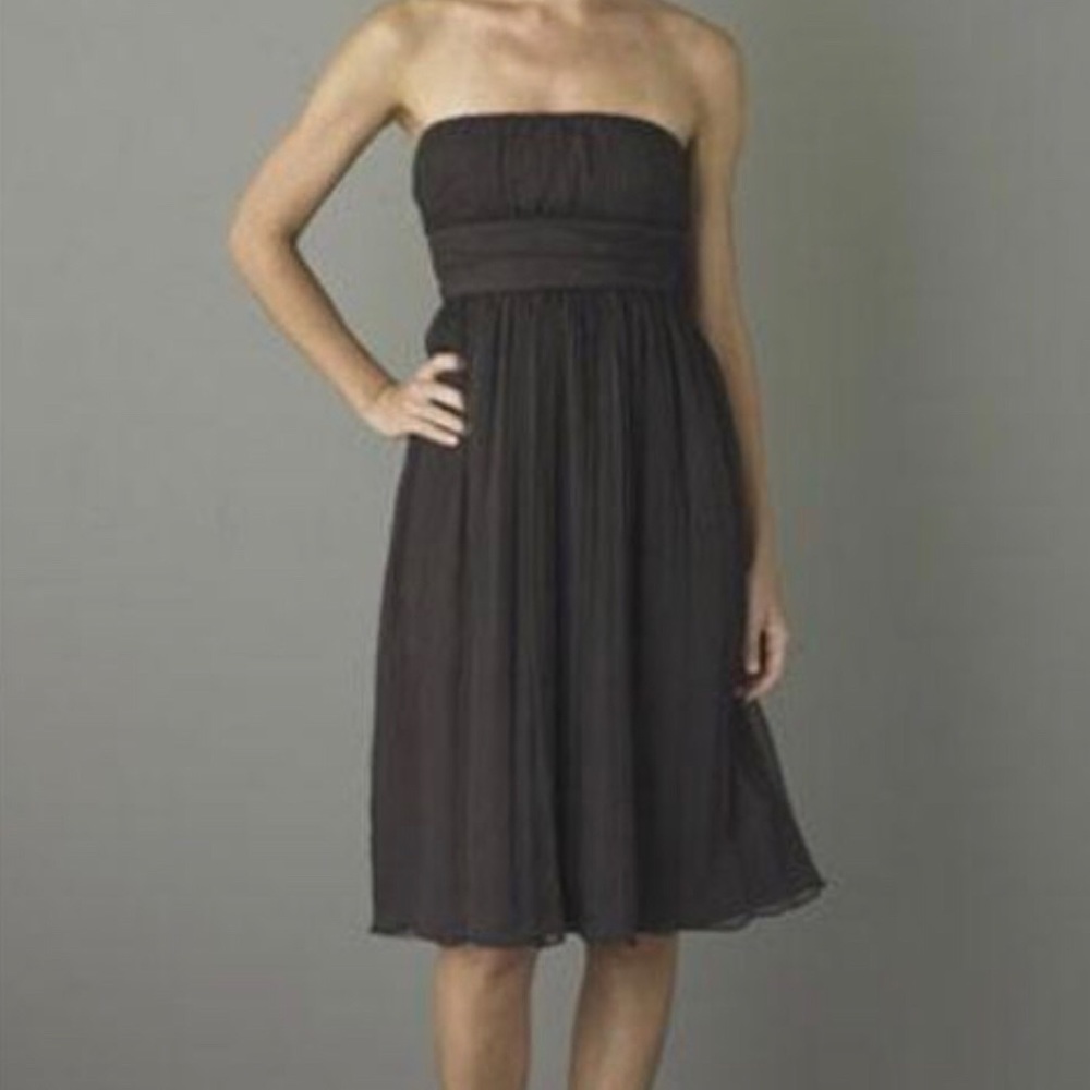 NWT J. Crew “Emily” Silk Chiffon Dress